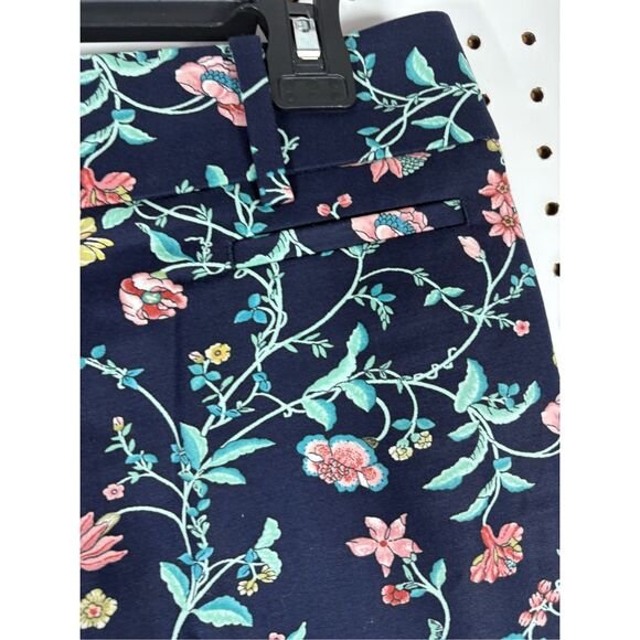 Loft floral Marissa Riviera pants size 0 measures as a 8/10 - Picture 7 of 12